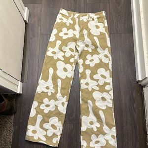 boutique flower print pants